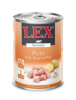 6 x LEX Sensitiv Pute mit Kartoffel 400g