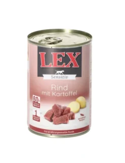 6 x LEX Sensitiv Rind mit Kartoffel 400g
