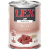 6 x LEX Sensitiv Rind mit Reis 400g