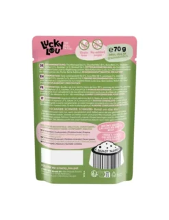 12 x Lucky Lou Extra Food in Broth Thunfisch & Gemüse 70g