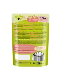12 x Lucky Lou Extra Food in Jelly Thunfisch & Shrimps 70g
