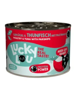 6 x Lucky Lou Lifestage Adult Geflügel & Thunfisch 200g