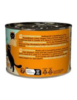 6 x Lucky Lou Lifestage Adult Geflügel & Forelle 200g