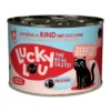 6 x Lucky Lou Lifestage Adult Geflügel & Rind 200g
