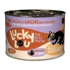 6 x Lucky Lou Lifestage Adult Geflügel & Lachs 200g