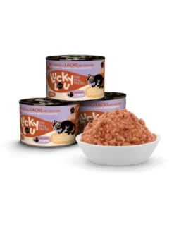 6 x Lucky Lou Lifestage Adult Geflügel & Lachs 200g