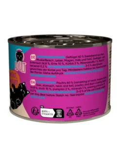 6 x Lucky Lou Lifestage Adult Geflügel & Ente 200g