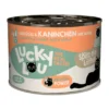 6 x Lucky Lou Lifestage Adult Geflügel & Kaninchen 200g