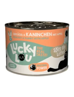 6 x Lucky Lou Lifestage Adult Geflügel & Kaninchen 200g
