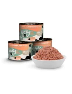 6 x Lucky Lou Lifestage Adult Geflügel & Kaninchen 200g