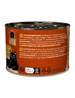 6 x Lucky Lou Lifestage Adult Geflügel & Pastinaken 200g