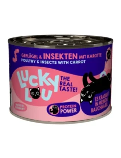 6 x Lucky Lou Lifestage Adult Geflügel & Insekt 200g