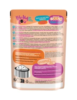 6 x Lucky Lou Lifestage Adult Geflügel & Ente 300g
