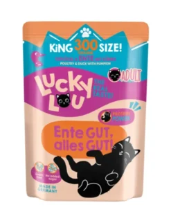 6 x Lucky Lou Lifestage Adult Geflügel & Ente 300g