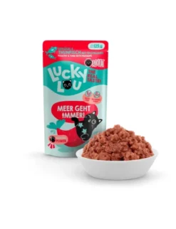 16 x Lucky Lou Lifestage Adult Geflügel & Thunfisch 125g