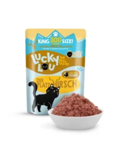6 x Lucky Lou Lifestage Adult Geflügel & Hirsch 300g