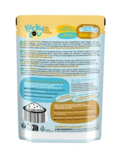 6 x Lucky Lou Lifestage Adult Geflügel & Hirsch 300g