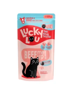 16 x Lucky Lou Lifestage Adult Geflügel & Rind 125g