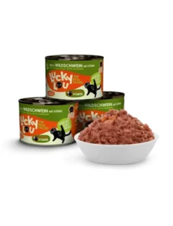 6 x Lucky Lou Lifestage Adult Rind & Wildschwein 200g