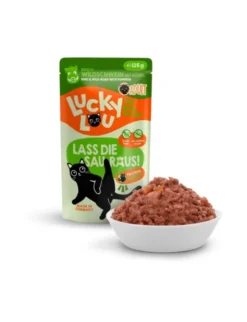 16 x Lucky Lou Lifestage Adult Rind & Wildschwein 125g