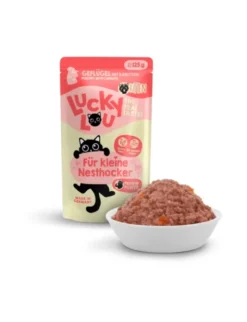 16 x Lucky Lou Lifestage Kitten Geflügel 125g