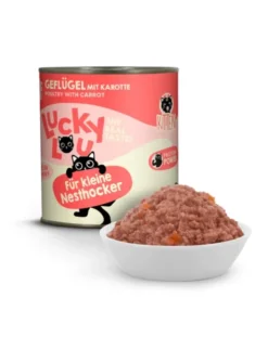 6 x Lucky Lou Lifestage Kitten Geflügel 800g