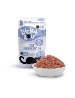 16 x Lucky Lou Sterilized Geflügel 125g