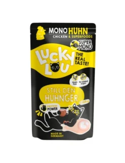 16 x Lucky Lou SuperMono Huhn 125g