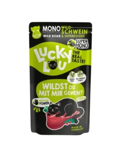 16 x Lucky Lou SuperMono Wildschwein 125g