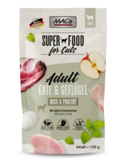 12 x MAC's CAT Adult Ente & Geflügel 100g