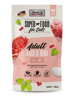 12 x MAC's CAT Adult Kalb & Rind 100g