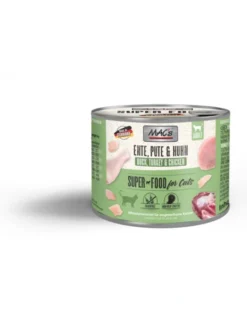 6 x MAC's CAT Ente, Pute & Huhn 200g