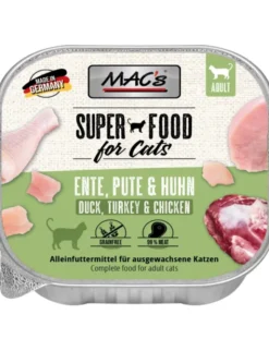 16 x MAC's CAT Ente, Pute, Huhn 100g