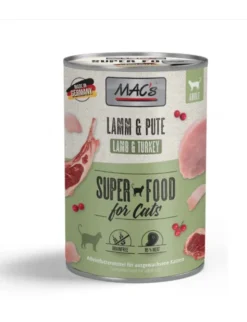 6 x MAC's CAT Lamm & Pute 400g