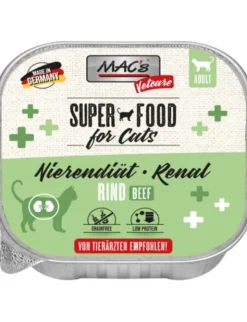 16 x MAC's CAT Vetcare Nierendiät Rind 100g