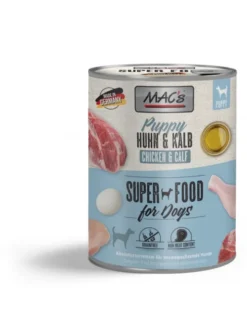 6 x MAC's DOG Huhn & Kalb 800g