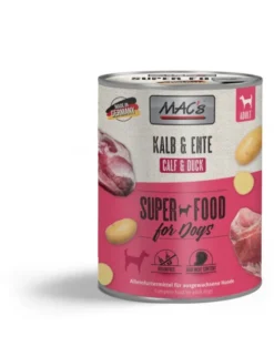 6 x MAC's DOG Kalb & Ente 800g