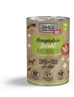 6 x MAC's DOG Mono Insekten 375g