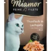 24 x Miamor Feine Filets in Jelly im Beutel Thunfisch in Lachsjelly 100g