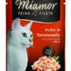 24 x Miamor Feine Filets in Jelly im Beutel Huhn in Tomatenjelly 100g