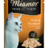 24 x Miamor Feine Filets in Jelly im Beutel Huhn & Thunfisch 100g