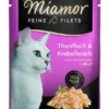 24 x Miamor Feine Filets in Jelly im Beutel Thunfisch & Krebsfleisch 100g