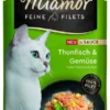 24 x Miamor Feine Filets in Sauce im Beutel Thunfisch, Gemüse 100g