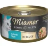 24 x Miamor Feine Filets in Sauce Huhn & Thunfisch 85g