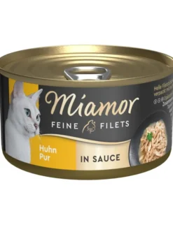 24 x Miamor Feine Filets in Sauce Huhn 85g