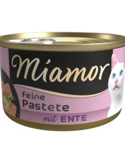 12 x Miamor Pastete mit Ente 85g