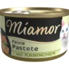 12 x Miamor Pastete mit Kaninchen 85g