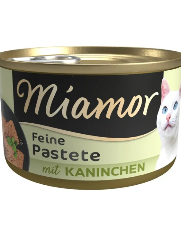 12 x Miamor Pastete mit Kaninchen 85g