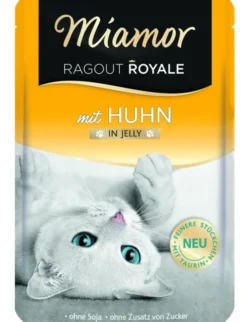 22 x Miamor Ragout in Jelly Huhn 100g