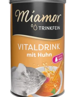 24 x Miamor Trinkfein Vitaldrink mit Huhn 135ml